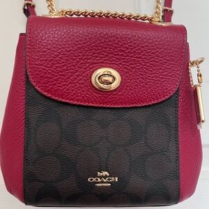 Coach mini Backpack Purse